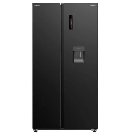 Panasonic Side By Side Refrigerator 610 Liters - Black